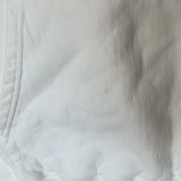 Champion Reverse Weave White Pullover Hoodie Sz Large Men - Picture 6 of 17